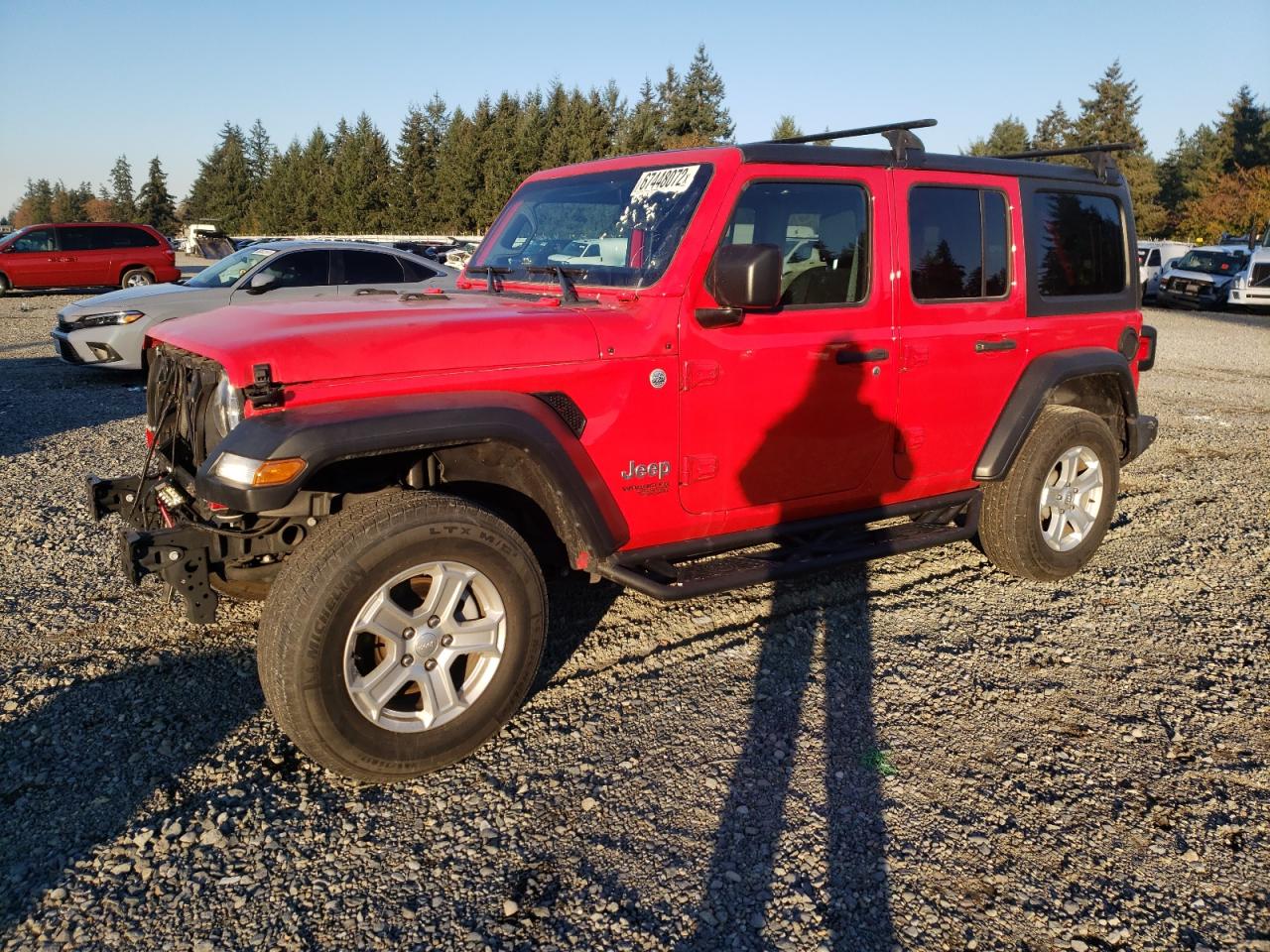 1C4HJXDG2KW646379 - 2019 Jeep wrangler