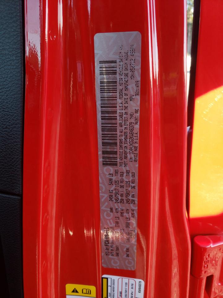 1C4HJXDG2KW646379 - 2019 Jeep wrangler