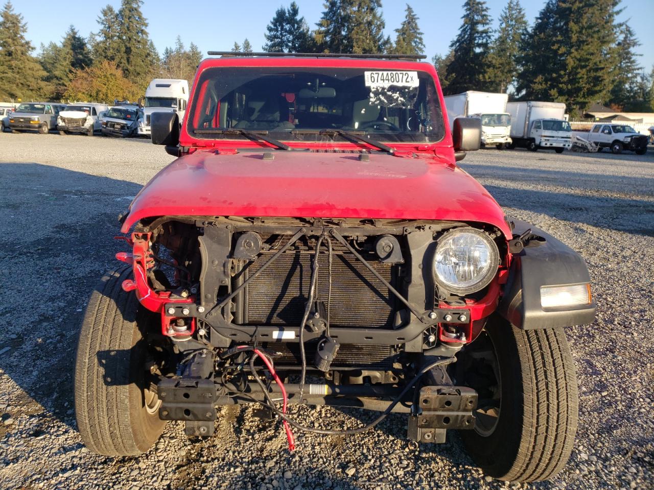 1C4HJXDG2KW646379 - 2019 Jeep wrangler