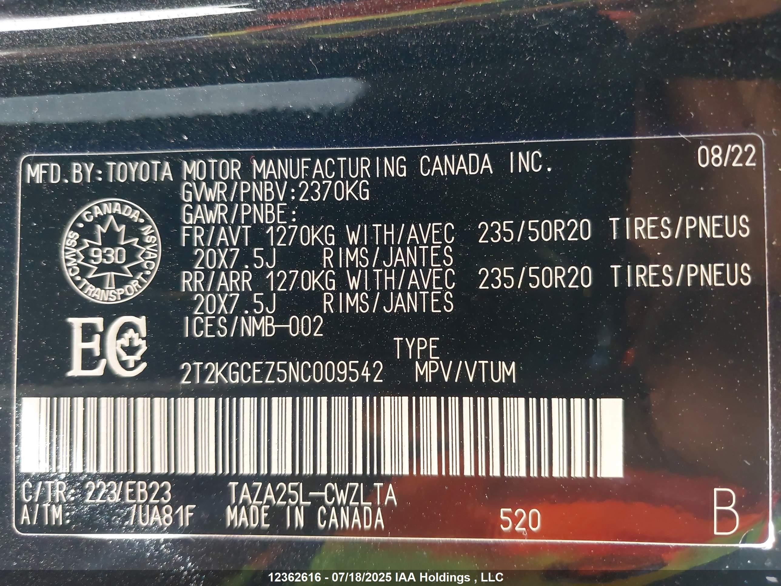 2T2KGCEZ5NC009542 - 2022 Lexus Nx – Trash Cars Blog
